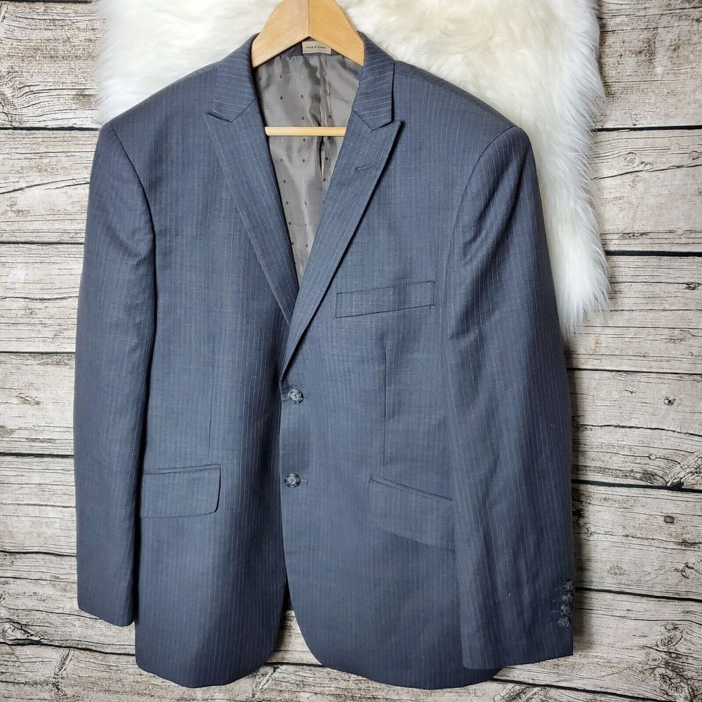Profile Slim Fit Charcoal Blazer Size 44